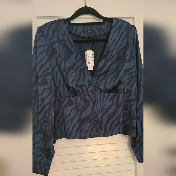 J. Crew button up blouse - Picture 1 of 3